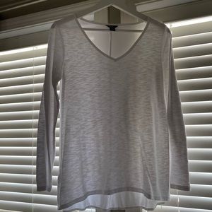 Basic white long sleeve